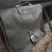 کیف چرم مشکی
