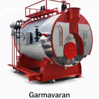 دیگ بخار 2000k/hصنعتی 2تن