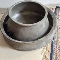دیگ و تشت مسی قدیمی