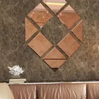 آینه دکوراتیو هفت عددی سایان هوم ابعاد 25*25