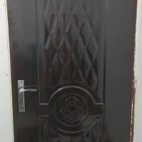 درب چوبی