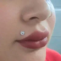 مدل پیرسینگ.پرسینگ.چالگونه.میکرودرمال