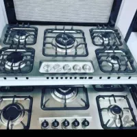 ۲ ۳ ۴ شعله تنوع رومیزی توکار صفحه ای با گارانتی
