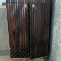 جاکفشی mdf وکیوم ضد خش ۵ طبقه و یک کشو اضافه