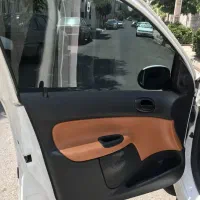 تودوزی پارچه فابریکی آبی طوسی وچرم رودری 206و207