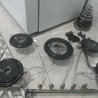 شعله اجاق گاز صفحه ای