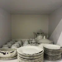 ظروف ۹۸ تیکه کاملا نو برند royal porcelain ژاپنی