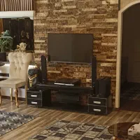 میز شیشه ای مفت میز تلوزیون میز tv