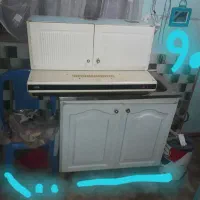 کابینت فلزی بادرب فلزی وهود وسینک
