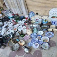 ظروف قدیمی لعابی ملامین چینی