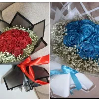 دسته گل،باکس گل،رز ربانی،مخملی هدیه زیبا و ماندگار
