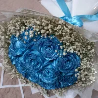 حراج گل روبانی هدیه کادو گل رز دسته گل باکس گل