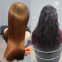 انجام ابریشم سازی مو در ۴ قسط