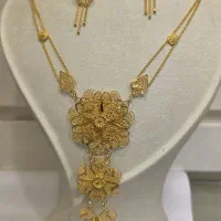 فروش گردنی و گوشواره طلا 6 درصد