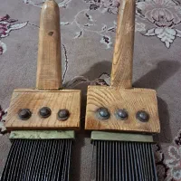 یک جفت  شانه ی قالیبافی