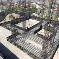 آرماتور بندی فنداسیون سقف استخر دیوار برشی