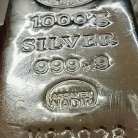 شمش ۱ کیلویی نادیر ترکیه عیار ۹۹۹.۹