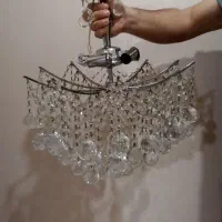 لوستر کریستال پنج شاخه