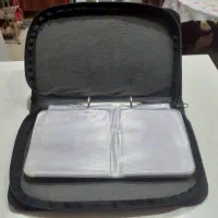 کیف سی دی چرمی کلاسوری مشکی  وقهوه ای نو