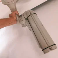 دوربین مداربسته قدیمی بزرگ تمام فلز المنیوم