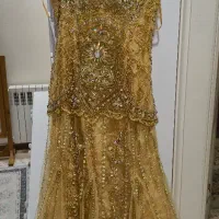 پیراهن مجلسی جواهر دوزی