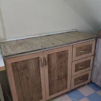 کابینت دو درب سه کشو۱۲۰سانتی متر