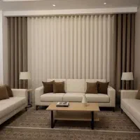 فروش پرده زبرا شید دومکانیزه حریر فوری