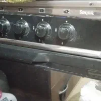 گاز استیل ۵ شعله فر دار سینجر