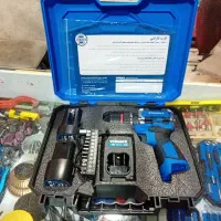 دریل شارژی۱۶.۸ولت چکشی ویوارکس براشلس سه نظام فلزی