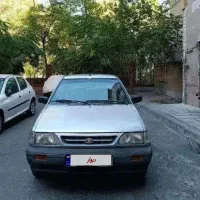 پراید دوگانه دستی نقره ای مدل ۸۷