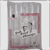 لیوان شیشه ای یکبار مصرف