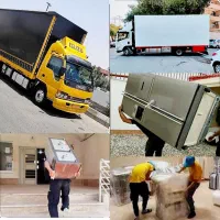 اسباب کشی  خانه همراه با کارگر و ماشین اتوبار