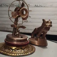 سگ ماک و پنکه برنزی