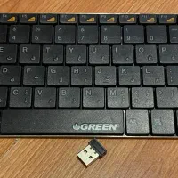 کیبورد وایرلس گریین Green Wireless Keyboard GK102W