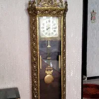 ساعت و میز تلویزیون برنز