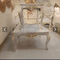 عسلی و جلو مبلی میز مدل پیچک ۱۰