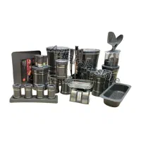 سرویس آشپزخانه ۳۰پارچه کمرباریک کادو ست پلاس آکبند