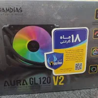 کولر پردازنده Gamdias Aura GL120 V2 - Black(آکبند)