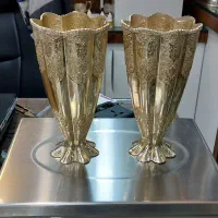 خرید و فروش ظروف نقره دست دوم،آینه شمعدان نقره