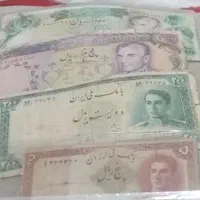 هشت تا اسکناس خاص قدیمی