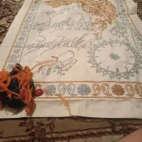 پته نیم دوز ساعت با طرح طاووس
