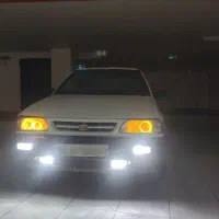 پراید مدل ۸۸ بیرنگ با خط و خش