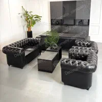 میز مدیریت mdf امپراتور ، نیم ست چستر ، کتابخانه