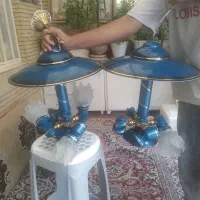 لوستر روشنایی خانه سه عدد