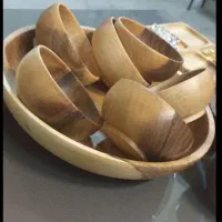 ک آسه پیاله های یک تکه خمره ای و ساده باز