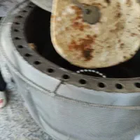شاطر نان تنوری و چونه گیر