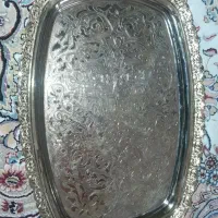سینی کلکسیونی با روکش نقره