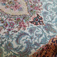 یک جفت فرش ۹متری ابریشمی هزاررشانه