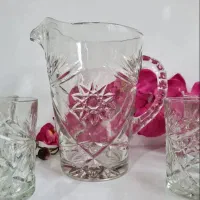 پارچ لیوان امریکایی عتیقه