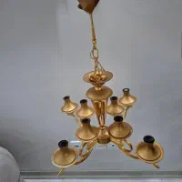 لوستر برنزی ۸ شاخه